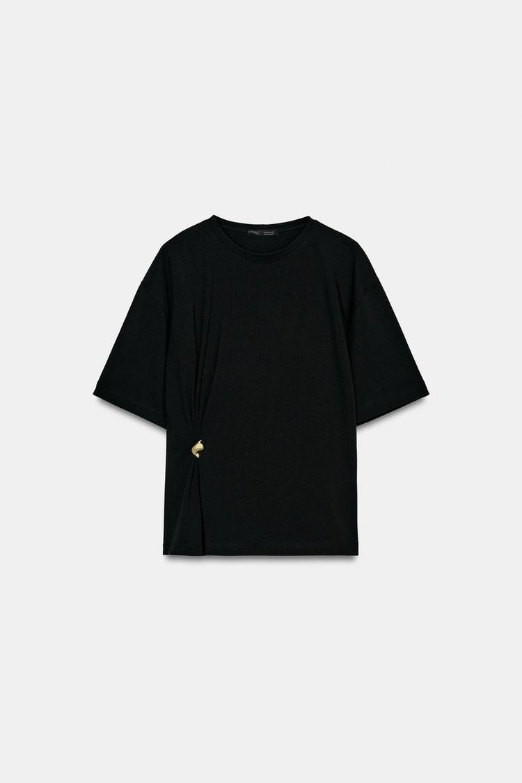 T-SHIRT HEAVY COTTON À DÉCOR