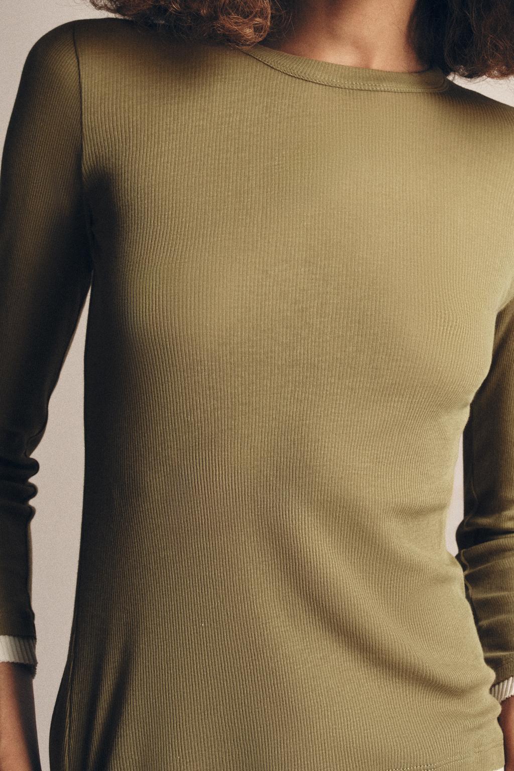 T-SHIRT DOUBLE EN COTON SUPIMA