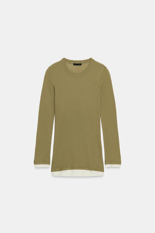 T-SHIRT DOUBLE EN COTON SUPIMA