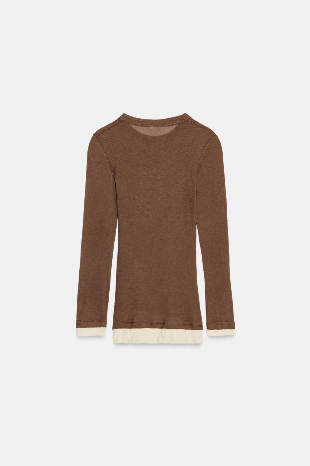 T-SHIRT DOUBLE EN COTON SUPIMA