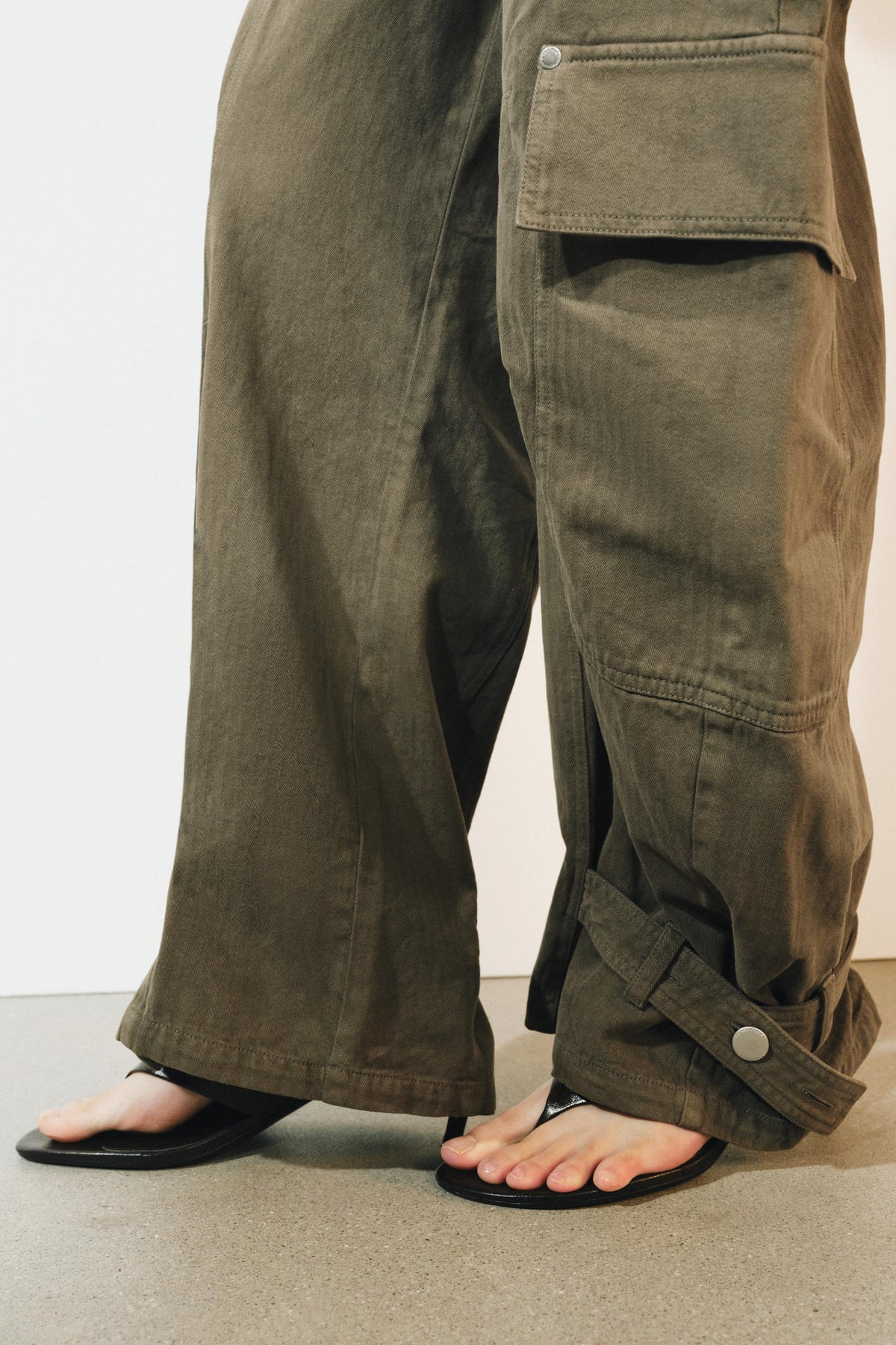 PANTALON BARREL CARGO ZW COLLECTION