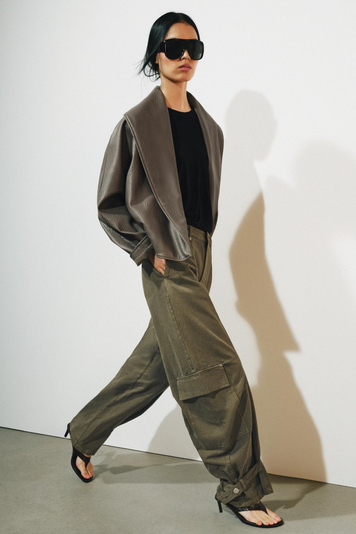 PANTALON BARREL CARGO ZW COLLECTION