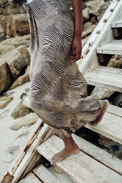 JUPE MI-LONGUE À IMPRIMÉ ANIMALIER