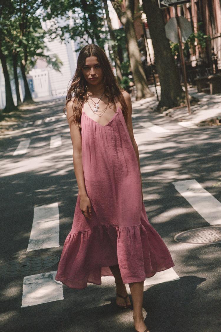ROBE MIDI À VOLUME