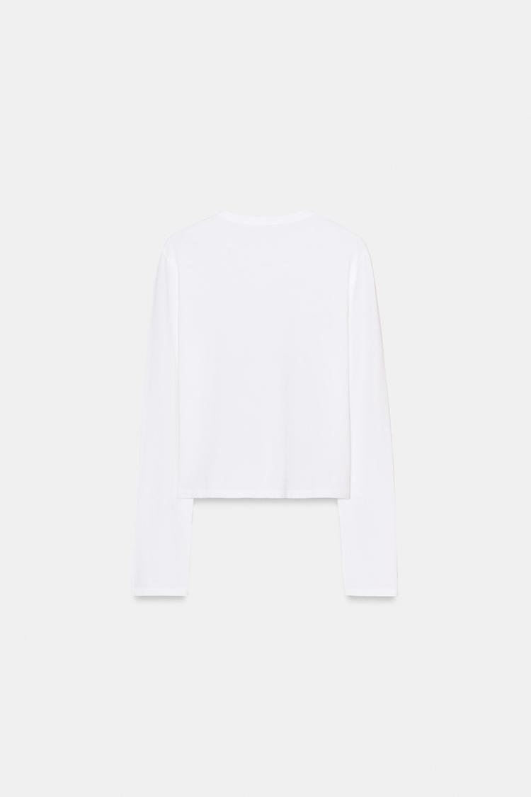 T-SHIRT 100% COTON BOUTONS