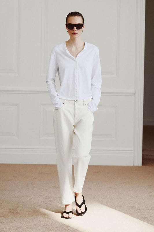 T-SHIRT 100% COTON BOUTONS