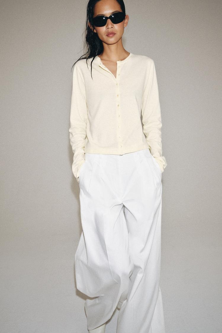 T-SHIRT 100% COTON BOUTONS