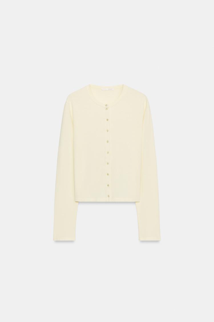 T-SHIRT 100% COTON BOUTONS