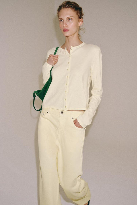 T-SHIRT 100% COTON BOUTONS