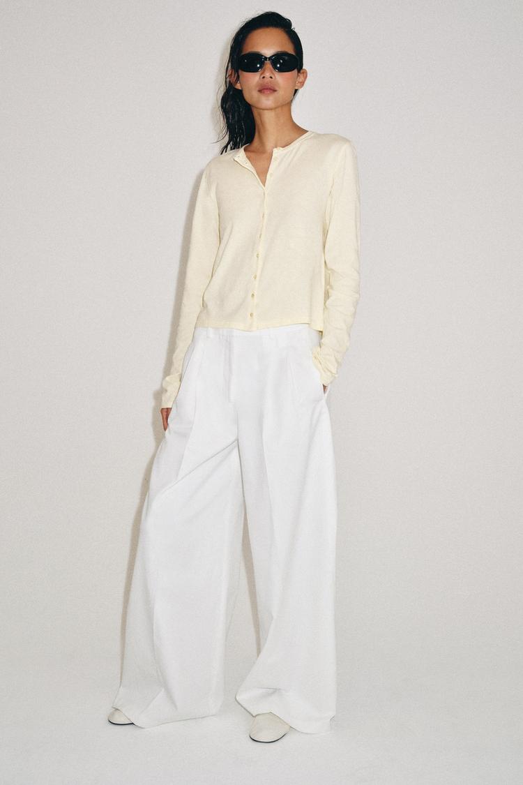T-SHIRT 100% COTON BOUTONS