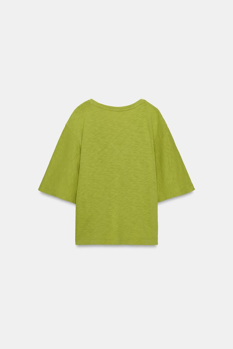 T-SHIRT COL EN V