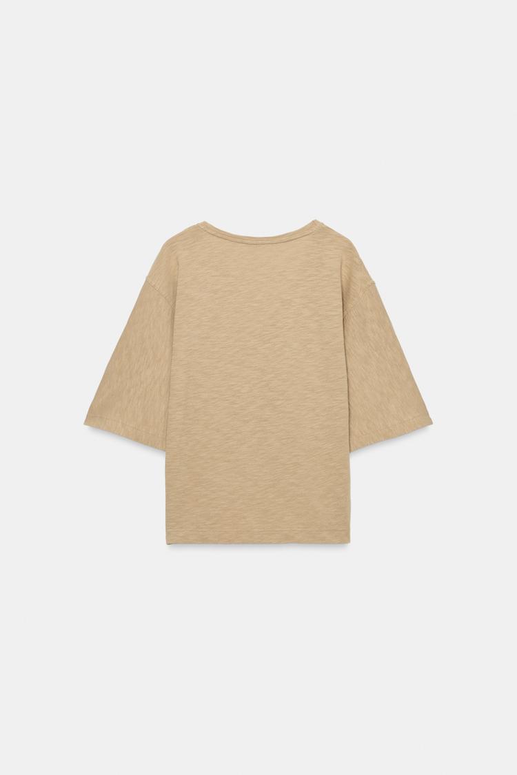 T-SHIRT COL EN V