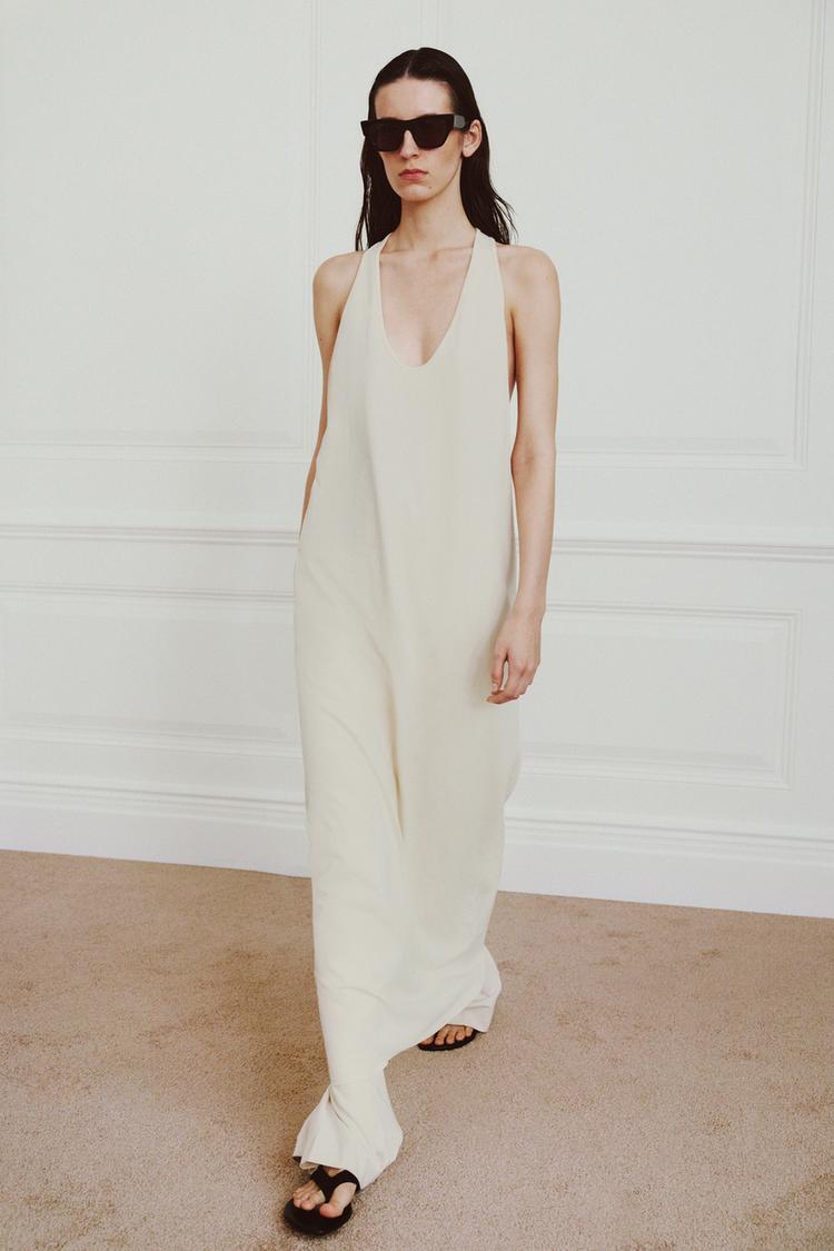 ROBE LONGUE EN COTON