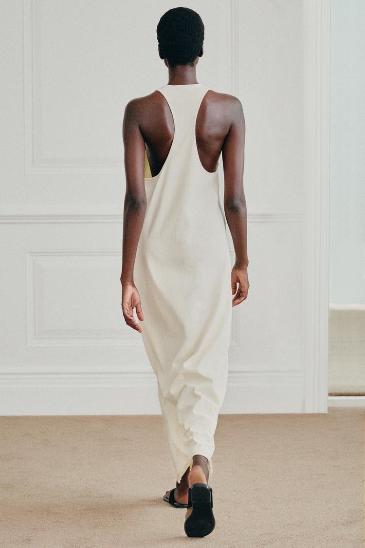 ROBE LONGUE EN COTON