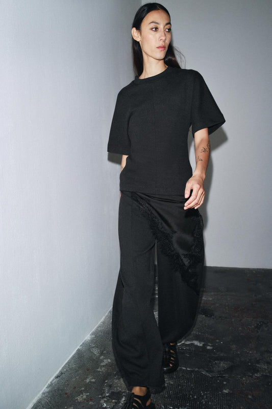 ENSEMBLE TOP SOFT CINTRÉ | PANTALON LARGE SOFT