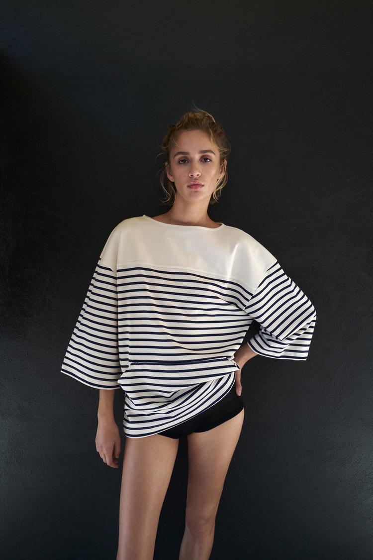 T-SHIRT HEAVY COTTON RAYURES