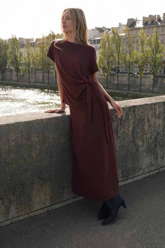 JUPE MI-LONGUE SOFT