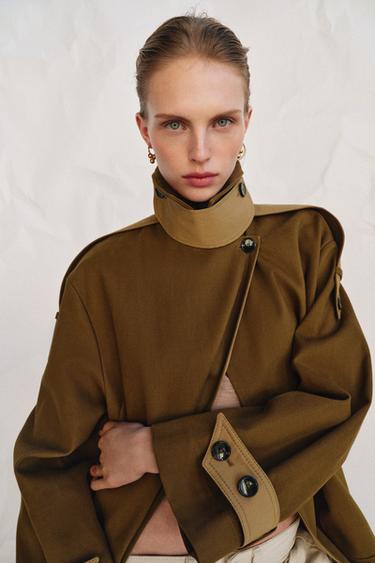 TRENCH LONG COMBINÉ ZW COLLECTION