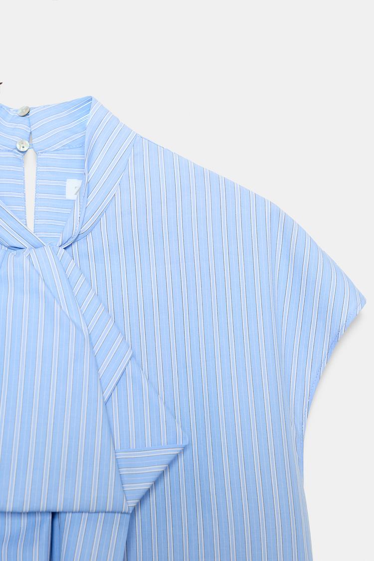 CHEMISE À RAYURES NŒUDS ZW COLLECTION