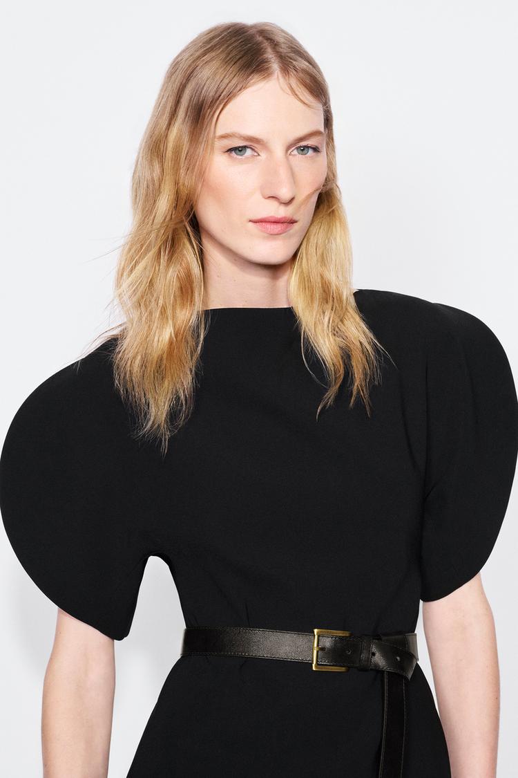 PANTALON WIDE LEG À PINCES ZW COLLECTION