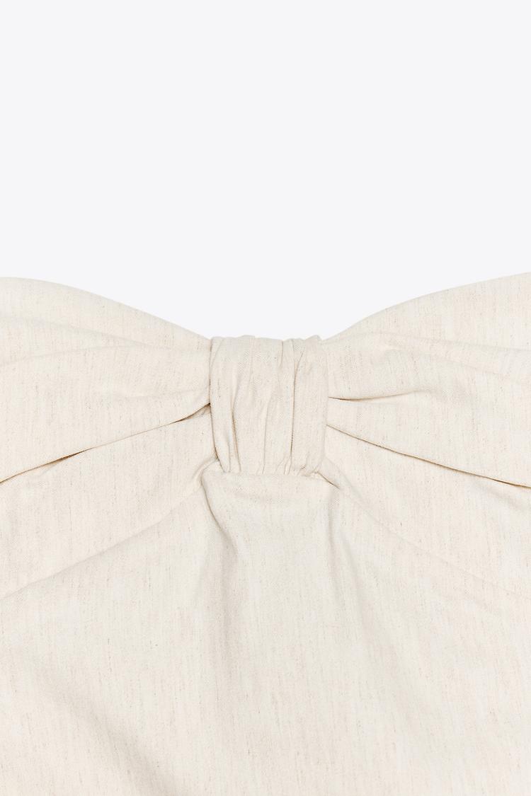 TOP BUSTIER DÉCOLLETÉ EN CŒUR