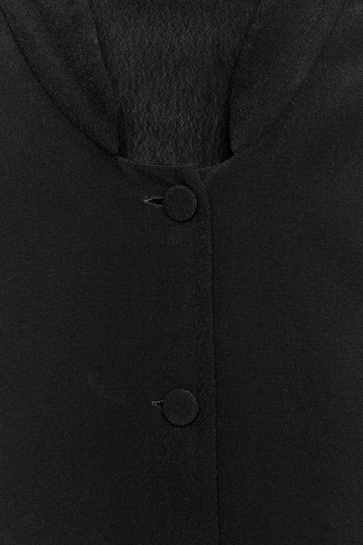 CHEMISE COURTE À VOLANTS ZW COLLECTION