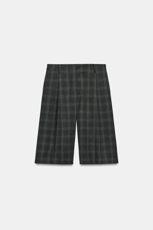CHECK BERMUDA SHORTS