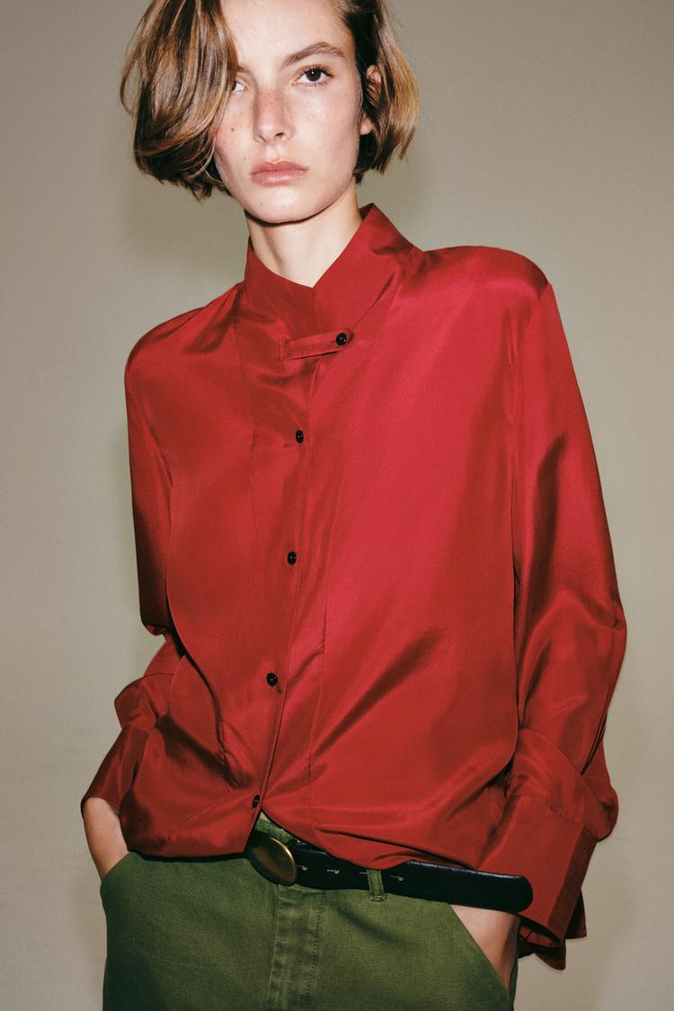 CHEMISE 100% SOIE ZW COLLECTION