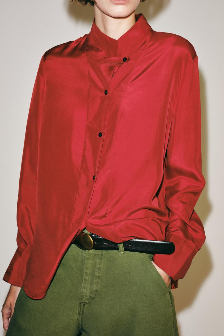 CHEMISE 100% SOIE ZW COLLECTION