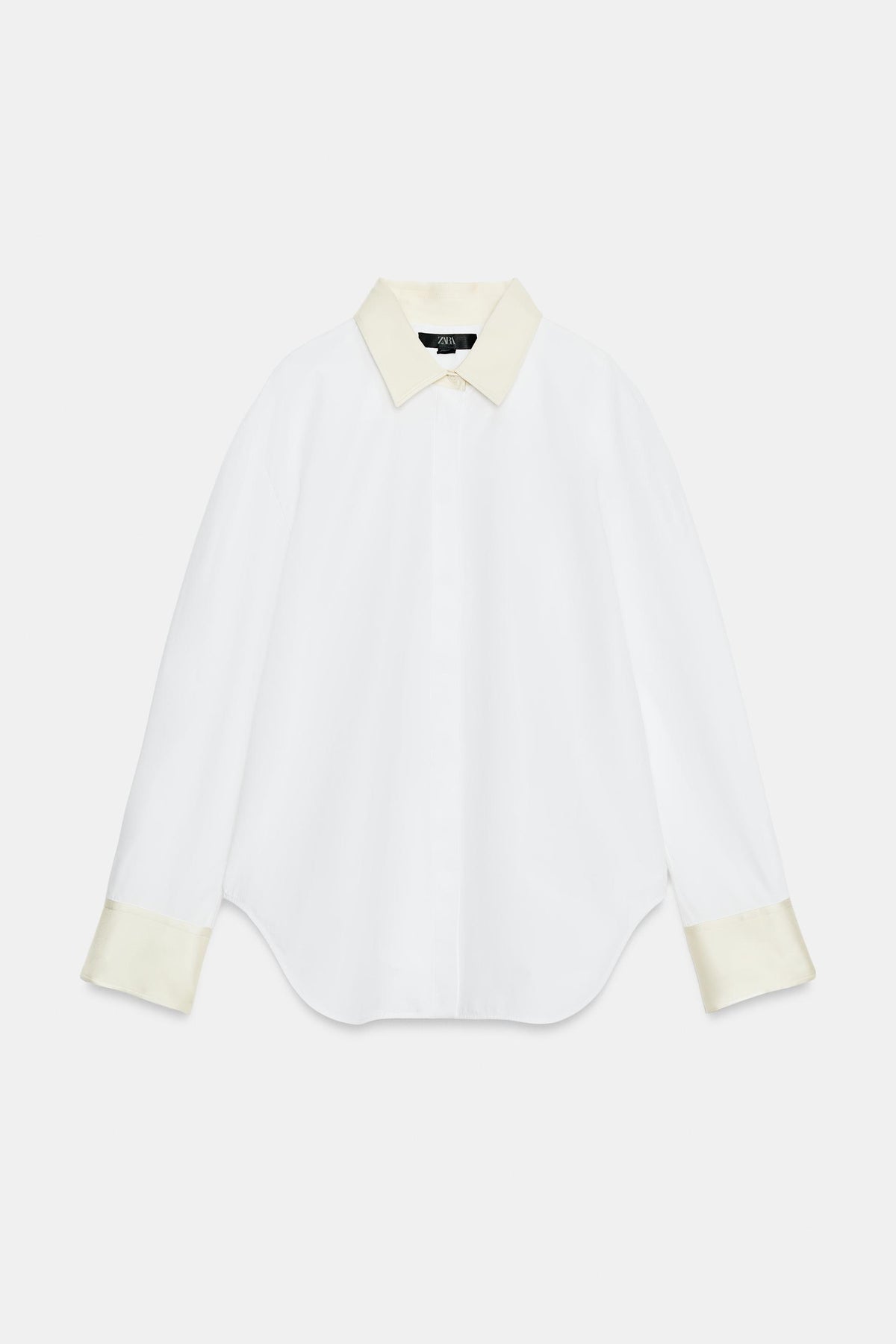 CHEMISE EN POPELINE BIMATIÈRE ZW COLLECTION