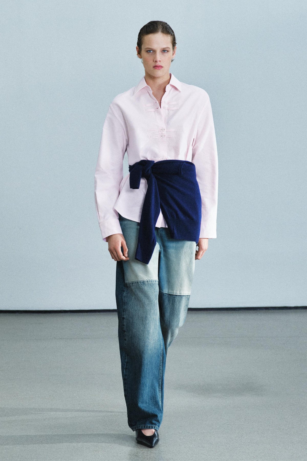 CHEMISE OXFORD AVEC BRANDEBOURGS ZW COLLECTION