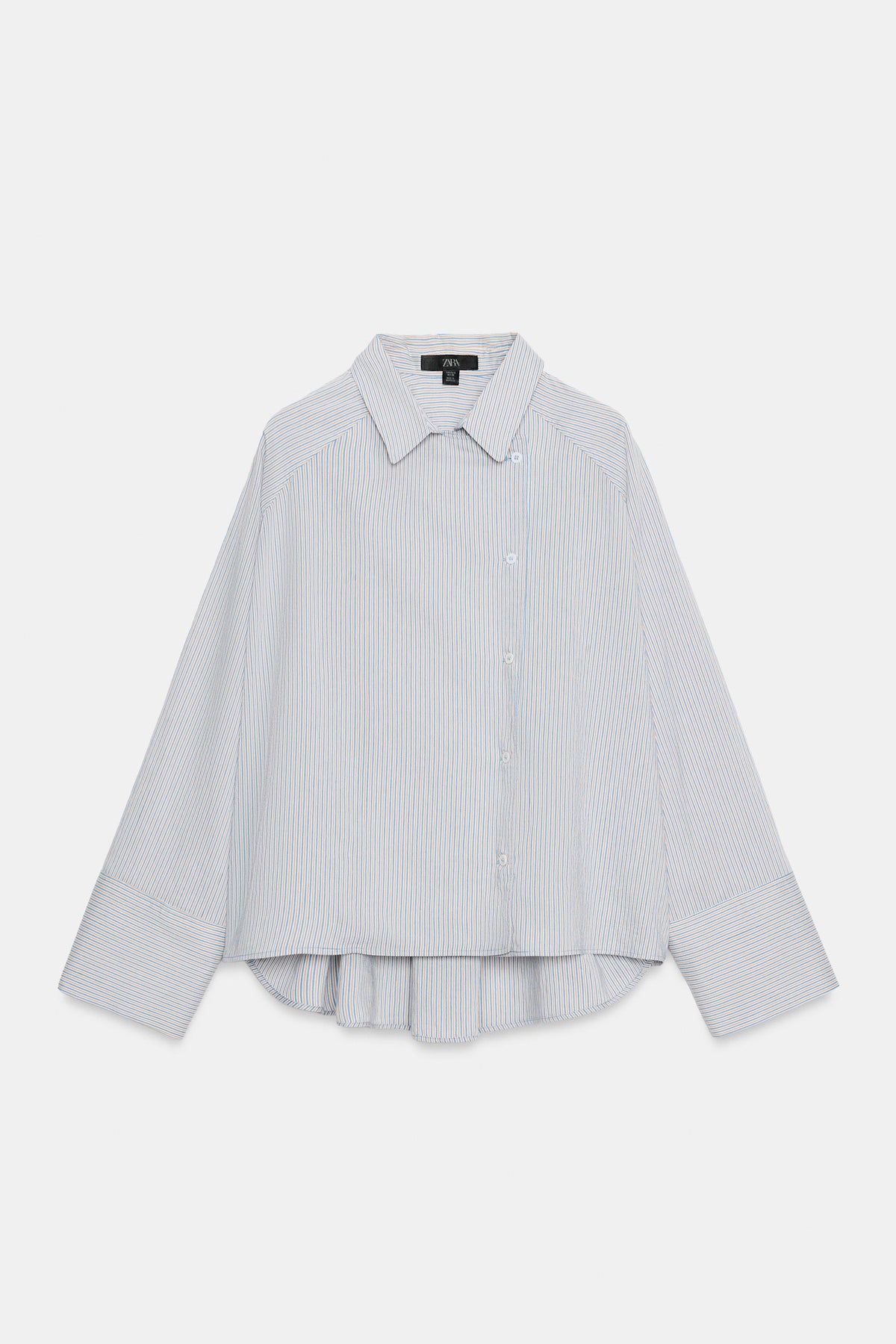 CHEMISE CROISÉE RAYURES ZW COLLECTION