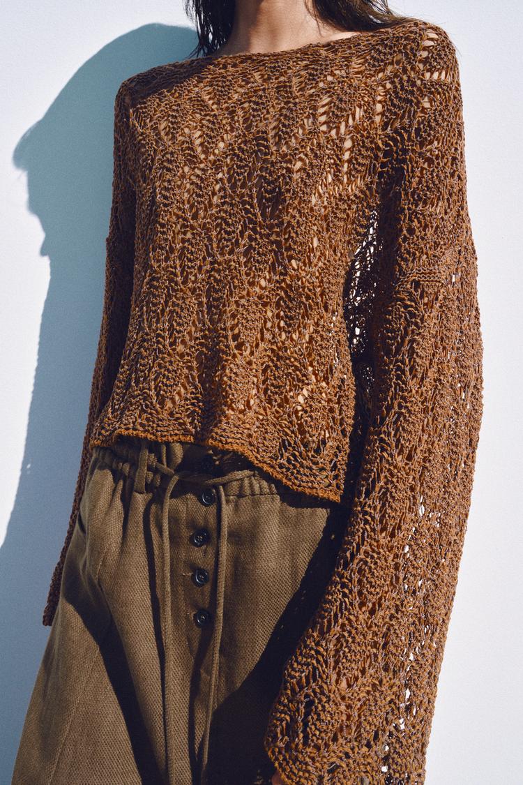 PANTALON EN MÉLANGE DE LIN ZW COLLECTION