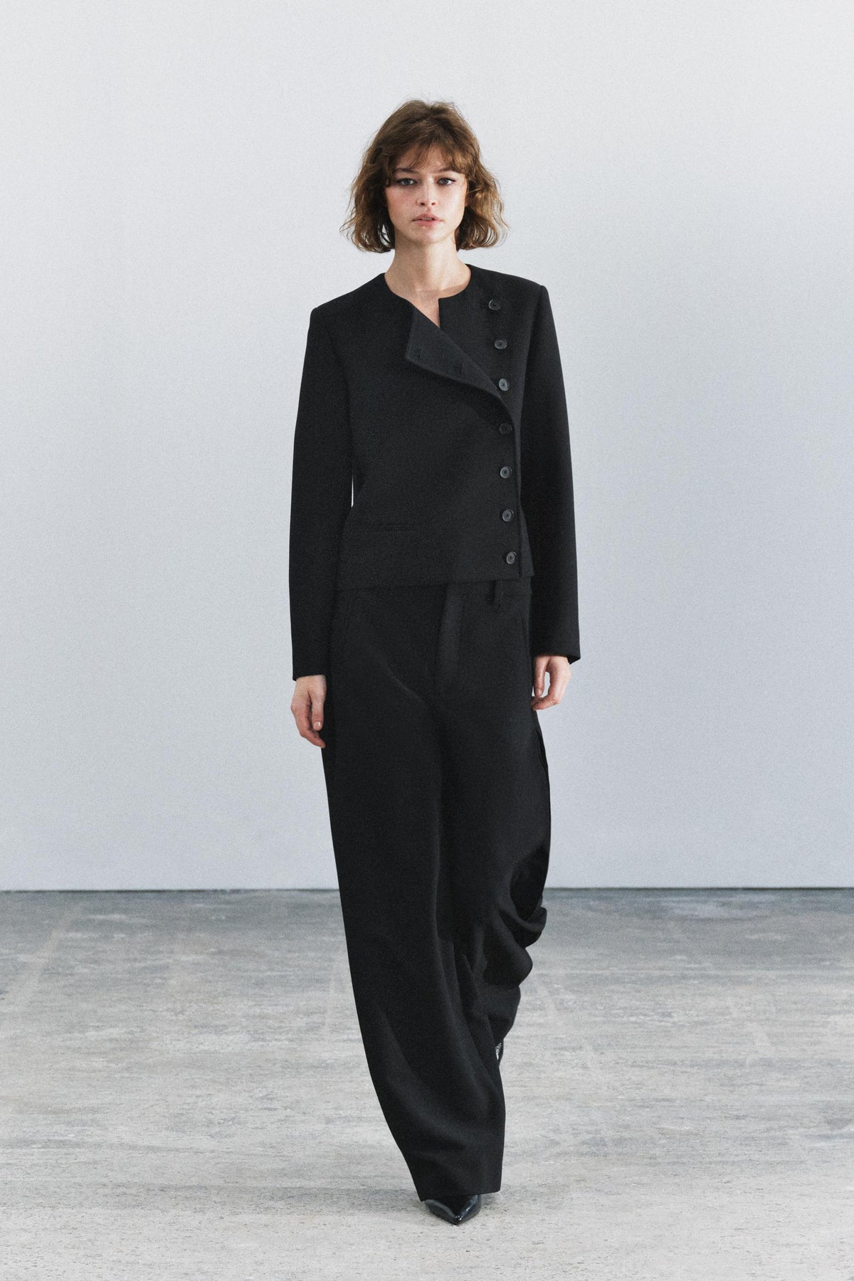 VESTE À REVERS LATÉRAL ZW COLLECTION