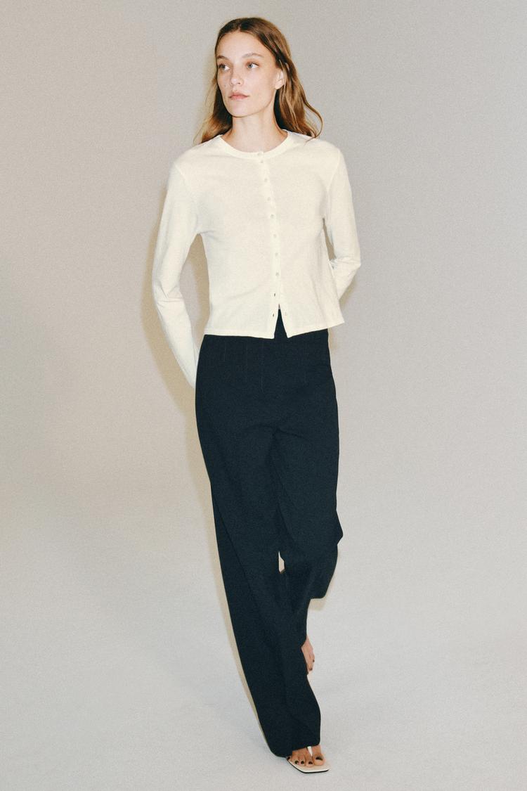 T-SHIRT 100% COTON BOUTONS