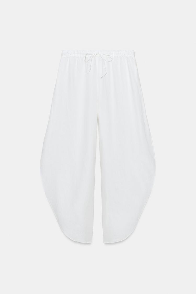 PANTALON LIN À OUVERTURES ZW COLLECTION