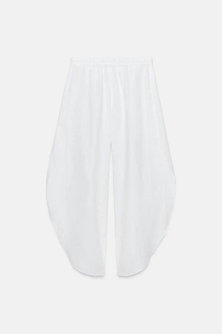 PANTALON LIN À OUVERTURES ZW COLLECTION