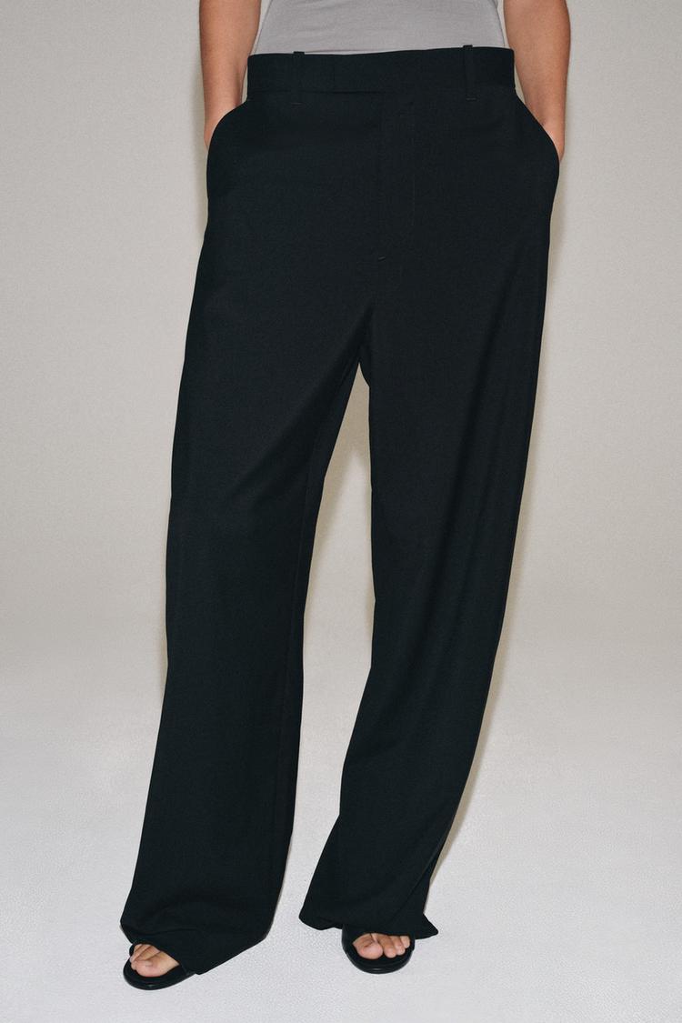 PANTALON LARGE 100% LAINE ZW COLLECTION