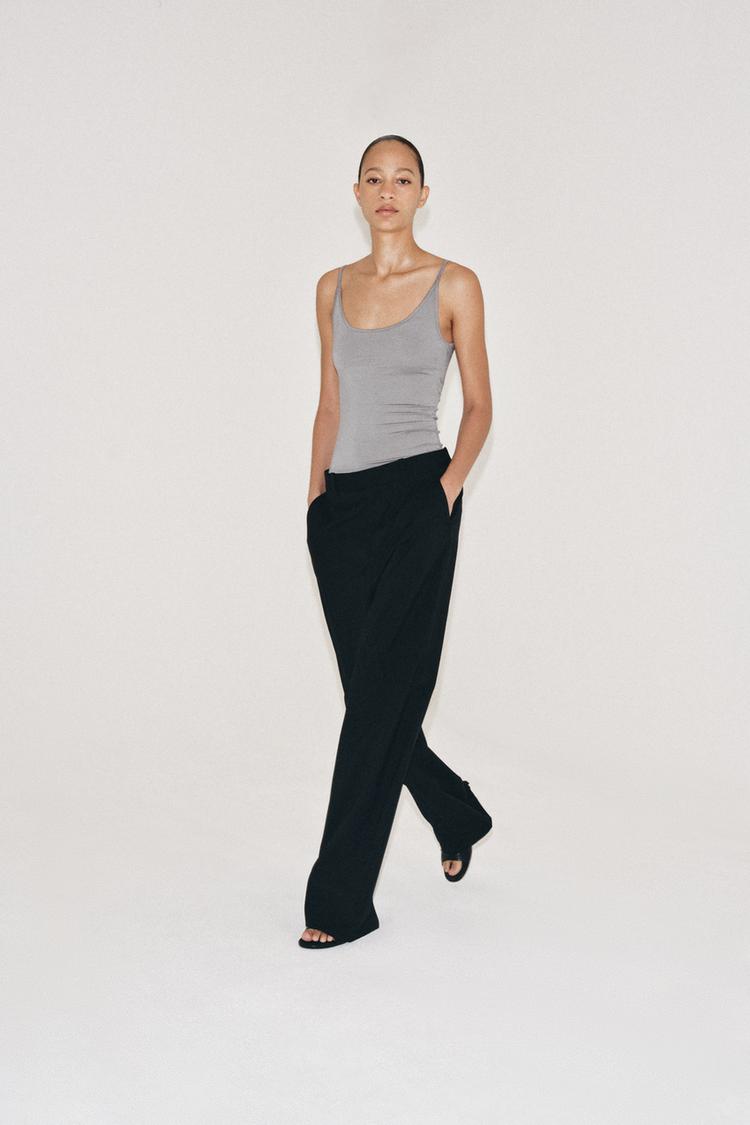 PANTALON LARGE 100% LAINE ZW COLLECTION