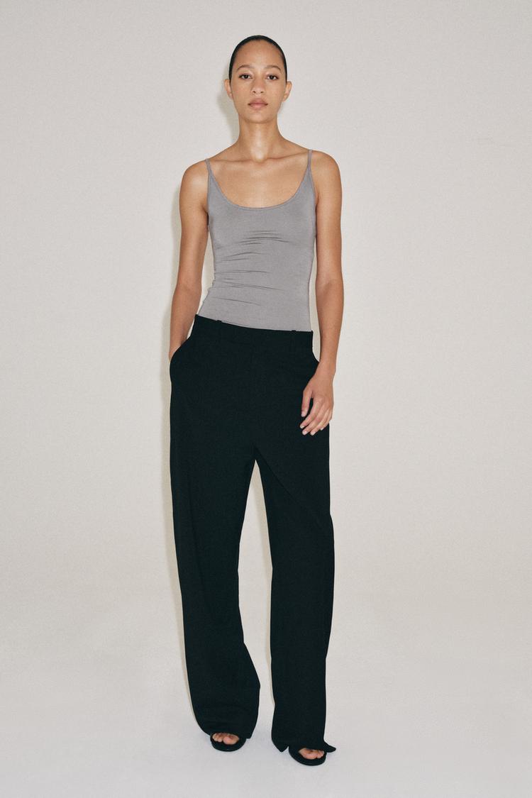 PANTALON LARGE 100% LAINE ZW COLLECTION