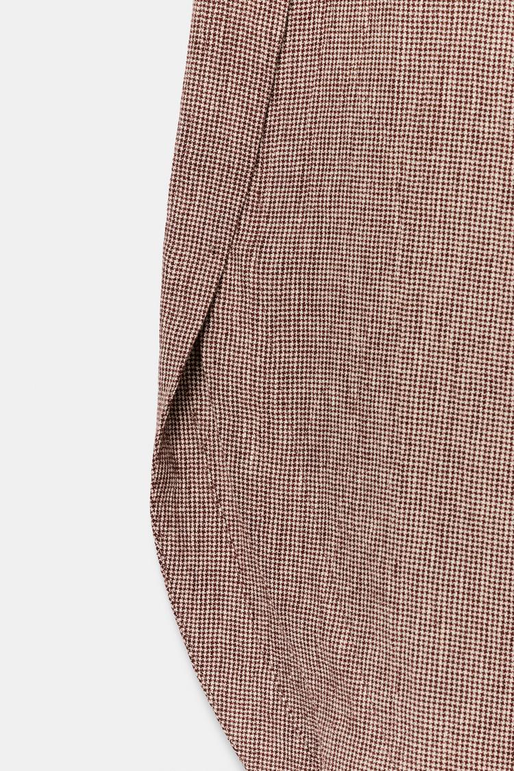 ENSEMBLE VESTE | PANTALON À OUVERTURES EN LIN ZW COLLECTION