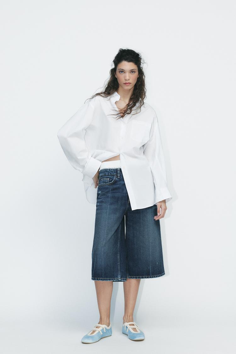 CHEMISE OVERSIZE EN POPELINE