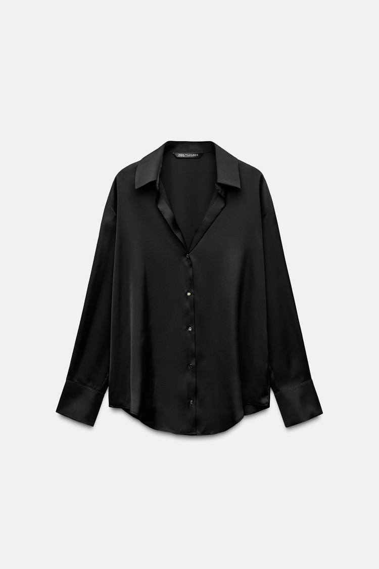 CHEMISE BASIQUE SATINÉE