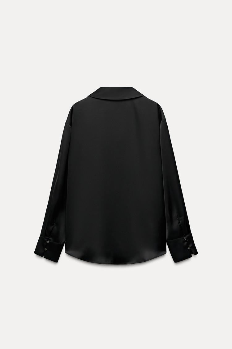 CHEMISE BASIQUE SATINÉE