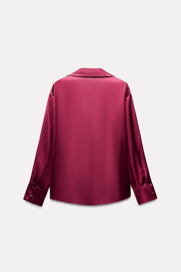 CHEMISE BASIQUE SATINÉE