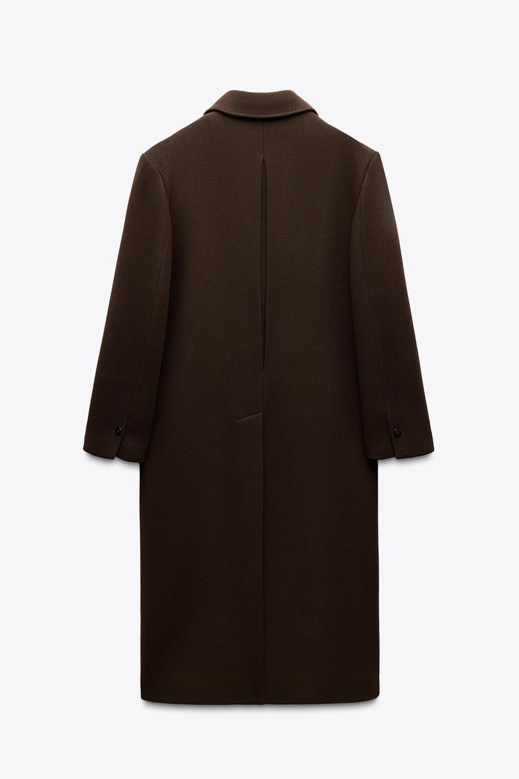 MANTEAU EN MÉLANGE DE LAINE ZW COLLECTION