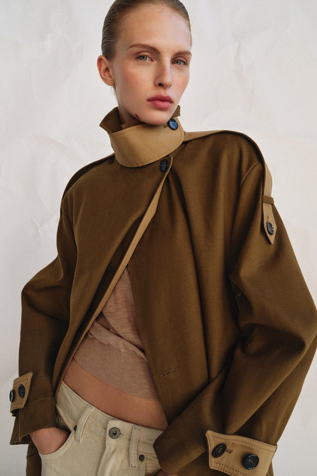 TRENCH LONG COMBINÉ ZW COLLECTION