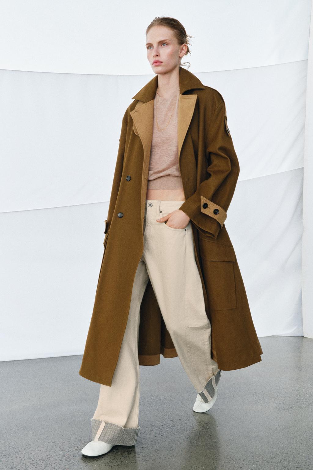 TRENCH LONG COMBINÉ ZW COLLECTION