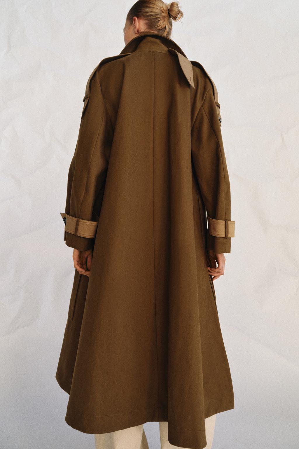 TRENCH LONG COMBINÉ ZW COLLECTION