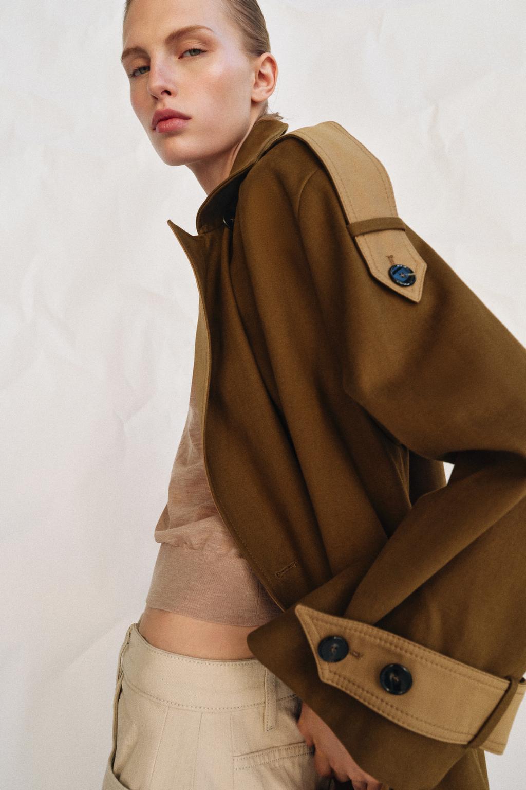 TRENCH LONG COMBINÉ ZW COLLECTION